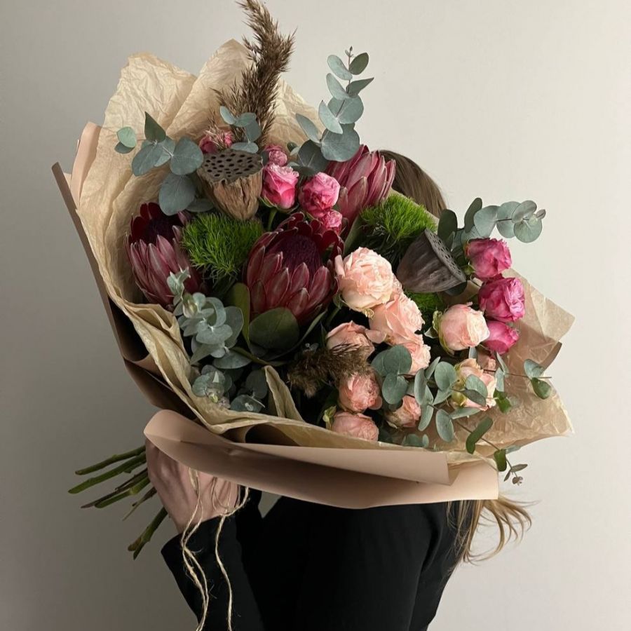 Букет для любимой девушки