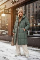 Куртка оверсайз большие размеры арт.28137 [бирюзовый]