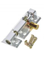 Шпингалет накладной, Apecs, 50 мм, DB-05-50-CR, 00008273, хром