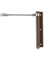Доводчик дверной пружинный Trodos, TD-35, -35°C + 60°C °C, до 35 кг, коричневый хром, 272052
