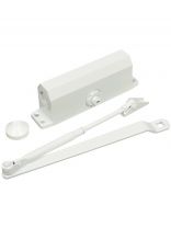 Доводчик дверной Trodos, TD-80, -35°C + 60°C °C, до 80 кг, белый, 272011