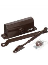 Доводчик дверной Vanger, DC-85-BR, -40°C + 60°C °C, до 85 кг, коричневый, 26410