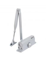 Доводчик дверной Булат, Ultimate ДД-100 A-S, -42°C + 50°C °C, морозостойкий, 120 кг, серебро, 14921