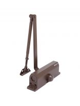 Доводчик дверной Булат, Ultimate ДД-150 A-C, -42°C + 50°C °C, морозостойкий, 160 кг, коричневый, 14928