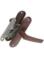 Защелка врезная, Птимаш, ЗЩ-1.45, 8 460, с ручками, медная