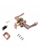 Защелка врезная, Стандарт, 8531 PS AC, 13407, пустая, медь