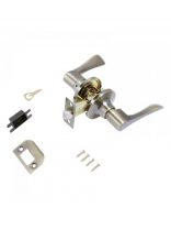 Защелка врезная, Стандарт, 8531 PS AB, 13406, пустая, бронза