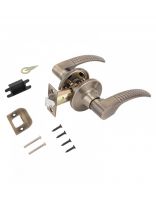 Защелка врезная, Стандарт, 8510 PS AB, 10147, пустая, бронза