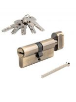 Личинка замка двери Apecs, SM-70-C-AB, 32111, 70 мм, с заверткой, бронза