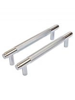 Ручка-скоба мебельная StahlBuro, AP2309-128, 2 шт., хром, 16781