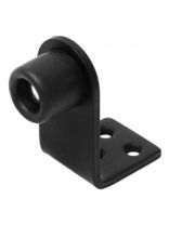 Упор дверной Домарт, напольный, 8 см, черный