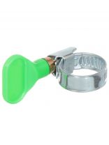 Хомут обжимной червячный с барашком, 16-27 мм, W1