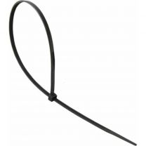 Хомут нейлоновый, 2.5х100 мм, 100 шт, черный, General Lighting Systems, 475325