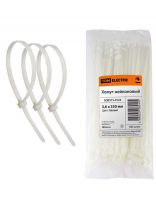 Хомут стяжной кабельный, 3.6х350 мм, нейлон, 100 шт, белый, TDM Electric, SQ0515-0124