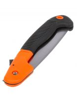 Ножовка-сучкорез садовая 180 мм, 3D-заточка, рукоятка двухкомпонентная прорезиненная, складная, Bartex, FS-180