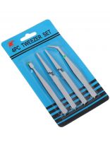 Набор пинцетов 4 шт, SPE13806-19