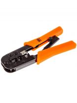 Клещи обжимные, наконечники RJ-11 10 шт, RJ-45 10 шт, TDM Electric, Мастер Электрик KO-9E, SQ1001-0207