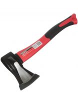 Топор-колун Matrix, клиновидное полотно, рукоятка стеклопластик, обрезиненная, 1 кг, 400 мм, 21819