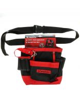 Сумка-пояс для инструментов, текстиль, Matrix, пластиковый замок, 7 карманов, 90241