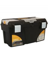 Ящик для инструментов, 21 '', 53х27.5х29 см, пластик, Idea, Гефест, металлический замок, 3 органайзера, М 2943