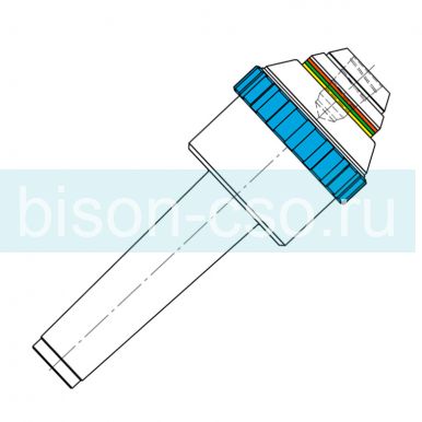 Центр вращающийся с индикатором осевого усилия со сменным наконечником тип RК-3 Art. 3.5503.101 Greber