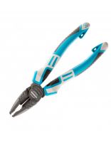 Плоскогубцы 180 мм, комбинированные, трехкомпонентная ручка, Gross, 16973