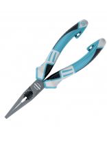 Длинногубцы 170 мм, прямые, трехкомпонентная ручка, Gross, 17170