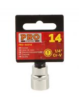 Головка торцевая 6-гранная, 1/4", 14 мм, Startul, PRO-54014