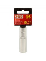 Головка торцевая 6-гранная, 1/2", 15 мм, глубокая, Startul, PRO-52115