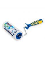 Валик малярный Акор, Профи Бело-зеленый микс, микрофибра, 180 мм, с бюгелем, 242 48 818