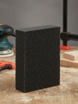 Шлифовальная губка зернистость P60, 100 х 70 х 25 мм, средняя жесткость, Bartex