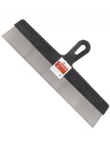 Шпатель нержавеющая сталь, 450 мм, прямой, рукоятка пластик, Bartex