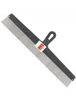 Шпатель нержавеющая сталь, 600 мм, прямой, рукоятка пластик, Bartex