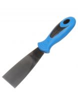 Шпатель нержавеющая сталь, 50 мм, прямой, рукоятка пластик, Bartex, 66601, 2770041001