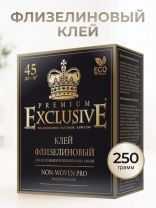 Клей для флизелиновых обоев, Exclusive, Proffesional, 250 г, 00010