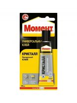 Клей Момент, универсальный, прозрачный, водостойкий, однокомпонентный, 30 мл, 873873, Кристалл