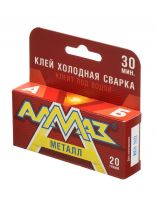 Холодная сварка металлическая, Алмаз, 2К, 20 г, AZ-0131