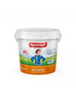 Краска водно-дисперсионная, Казачка, F-20, акриловая, фасадная, матовая, 1.4 кг