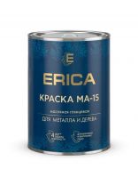 Краска Erica, МА-15, масляная, универсальная, глянцевая, голубая, 0.8 кг