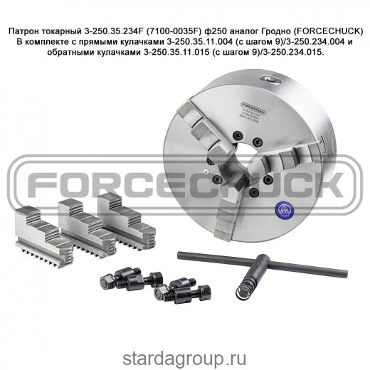 Комлпект 3-250.35.234F+кулачки 3-250.35/рейки 3-250.36.009