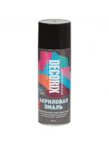 Эмаль аэрозольная, Decorix, универсальная, акриловая, глянцевая, черная, A01, 520 мл