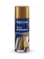 Эмаль аэрозольная, Престиж, Металлик, декоративный, для внутренних и наружных работ, акриловая, глянцевая, алюминий, 520 мл