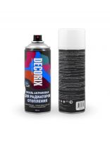 Эмаль аэрозольная, Decorix, для радиаторов, акриловая, матовая, белая, A24, 520 мл