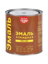 Эмаль Русские узоры, Х5 ПФ-266, алкидная, золотисто-коричневая, 2.8 кг