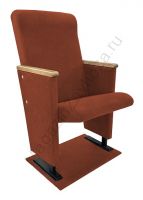 Кресло театральное К-53 с откидным сидением и высокой спинкой
