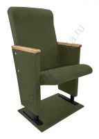 Кресло театральное К-53 с откидным сидением и высокой спинкой