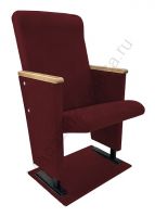 Кресло театральное К-53 с откидным сидением и высокой спинкой