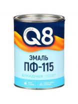 Эмаль Formula Q8, ПФ-115, алкидная, глянцевая, желто-коричневая, 0.8 кг
