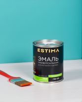 Эмаль Estima, ПФ-115, алкидная, глянцевая, бирюзовая, 0.9 кг