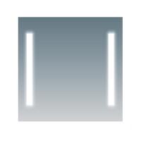 Зеркало Comforty Жасмин-75 750*650, LED-подсветка, бесконтактный сенсор